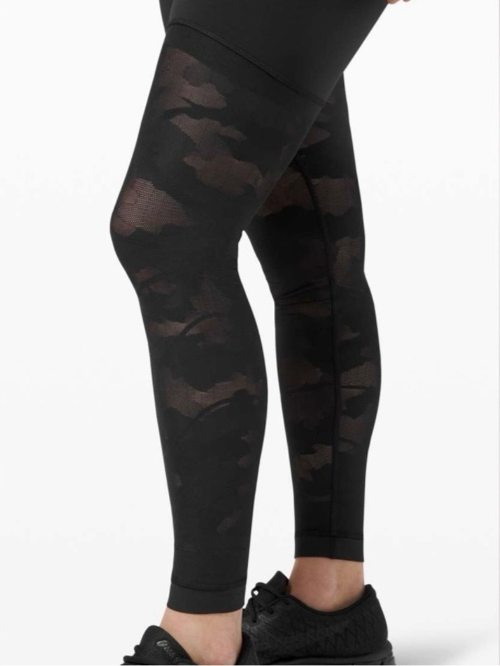 Lululemon Camo Sheer Leggings